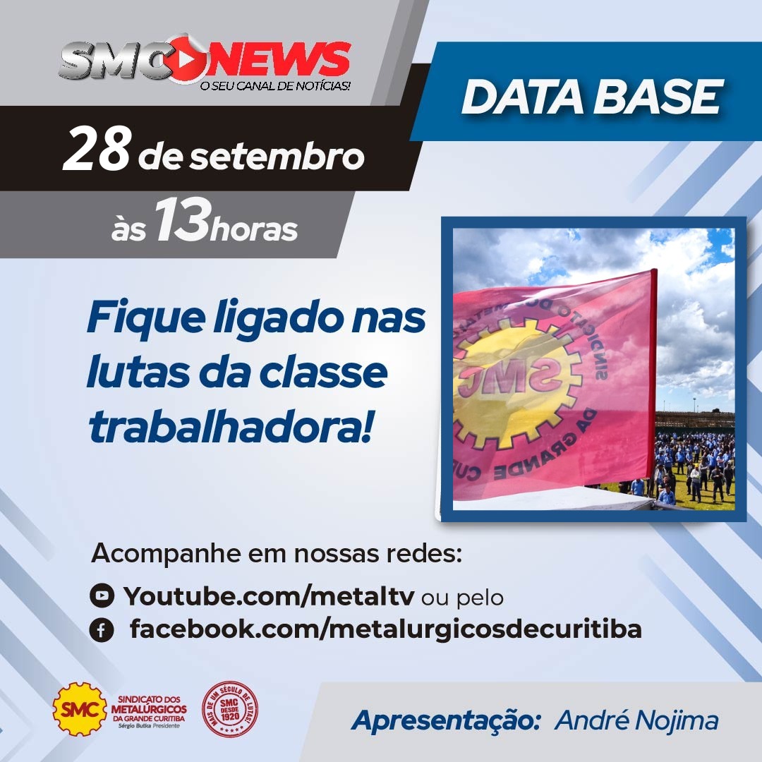 SMC NEWS DATA-BASE: FIQUE LIGADO NAS LUTAS DA CLASSE TRABALHORA