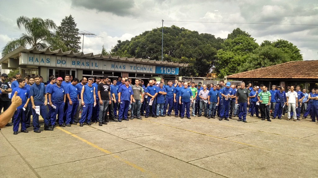 Haas do Brasil: Metalúrgicos aprovam acordo salarial
