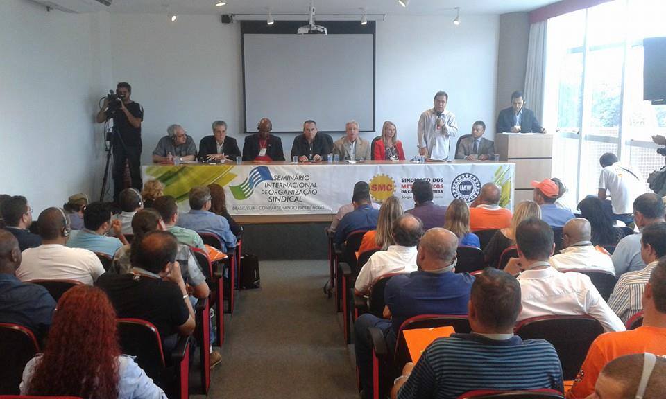 Aumentar a solidariedade entre os trabalhadores: Veja como foi o 1º dia do Seminário Internacional de Organização Sindical Brasil \EUA