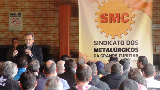 Diretoria dos metalúrgicos da Grande Curitiba debate desafios da categoria diante do atual quadro político-econômico nacional