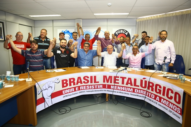 Metalúrgicos unidos farão Dia Nacional de Lutas e Plenária do Setor Industrial contra o fim dos direitos