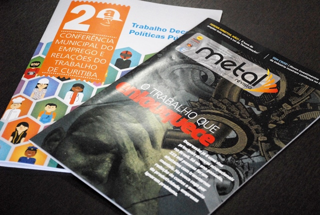 Matéria da Metal Revista embasou material da 2ª Conferência Municipal do Trabalho e Emprego de Curitiba