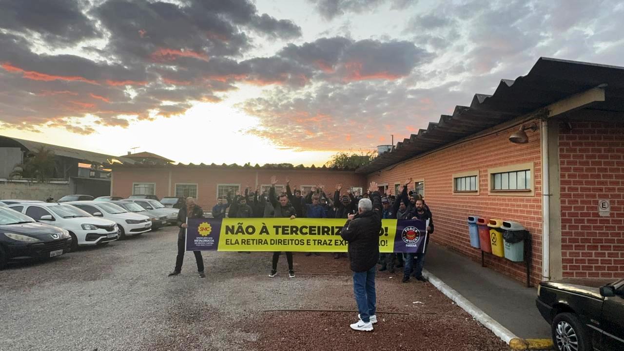 Maringá Soldas: Sem pagamento da 1ª parcela da PLR, metalúrgicos do 1º turno entram em greve