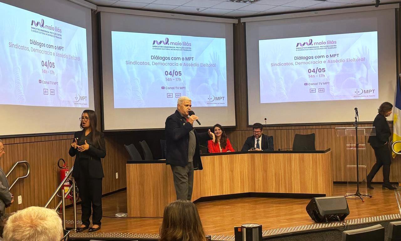 Em ano de eleições, SMC intensifica debate sobre assédio eleitoral em audiência do MPT em Brasília