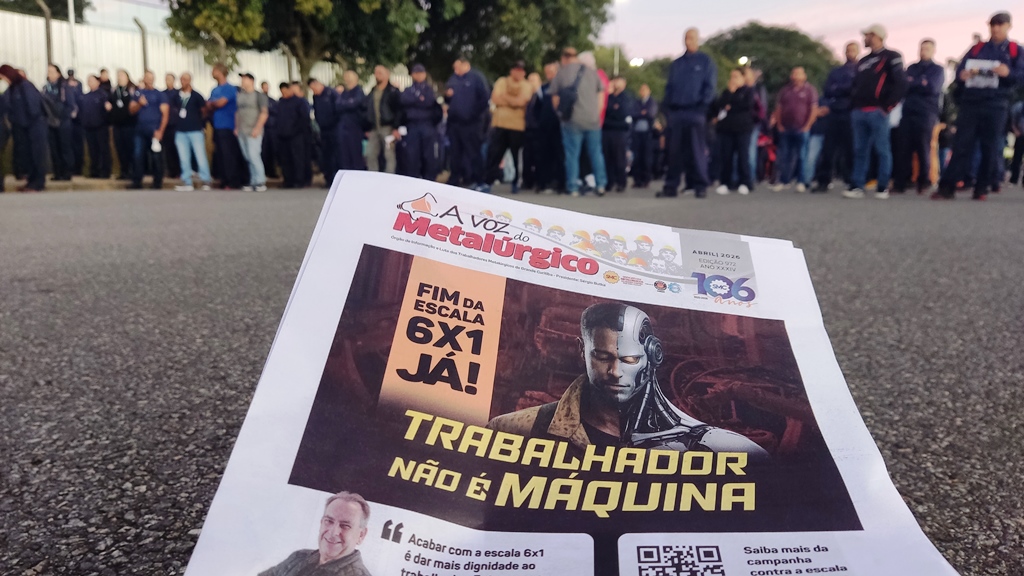 Na porta de fábrica, SMC e Força-PR iniciam Campanha pelo fim da escala 6x1