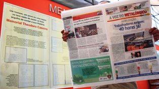 Nova edição do jornal A Voz do Metalúrgico está disponível na sede do SMC