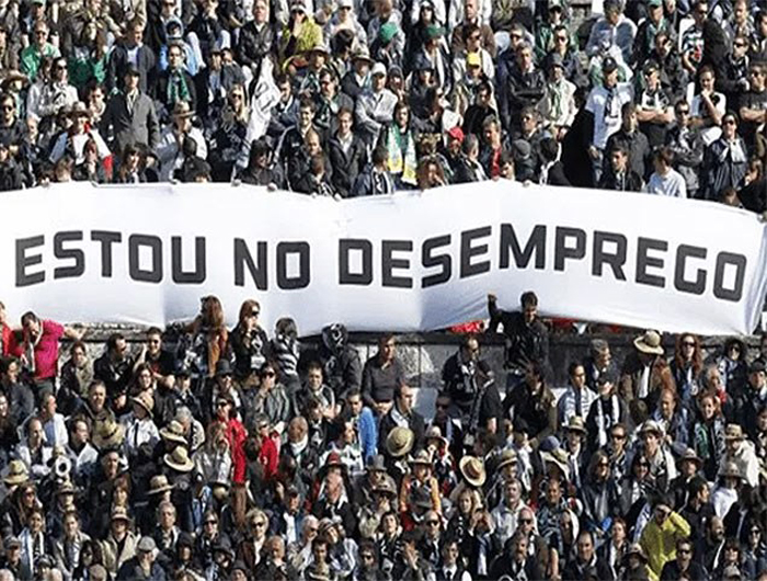 Caos: 65,6 milhões de pessoas estão fora da força de trabalho