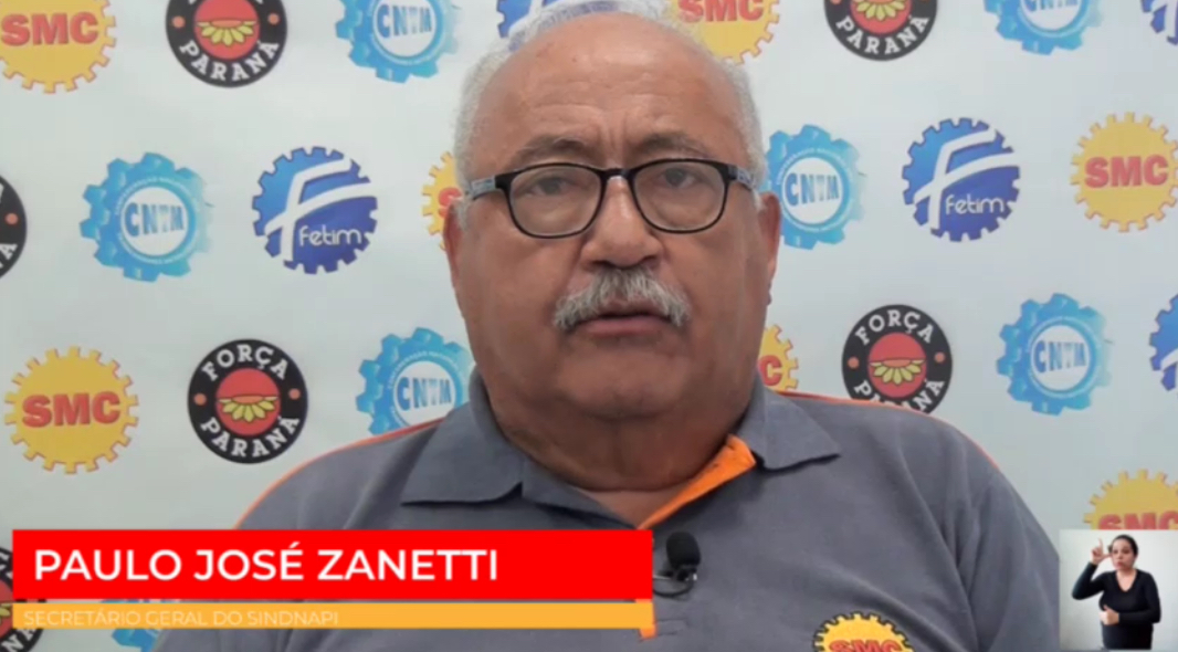 Secretário Geral do Sindnapi Paulo José Zaneti fala sobre o impacto da Reforma da Previdência
