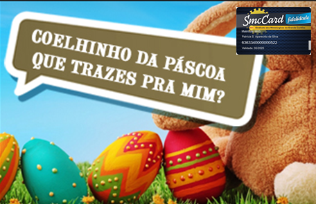 NA SEMANA DA PÁSCOA O SMC CARD AUMENTA O LIMITE DE COMPRA DE CRÉDITOS E PARCELA EM ATÉ 10 VEZES