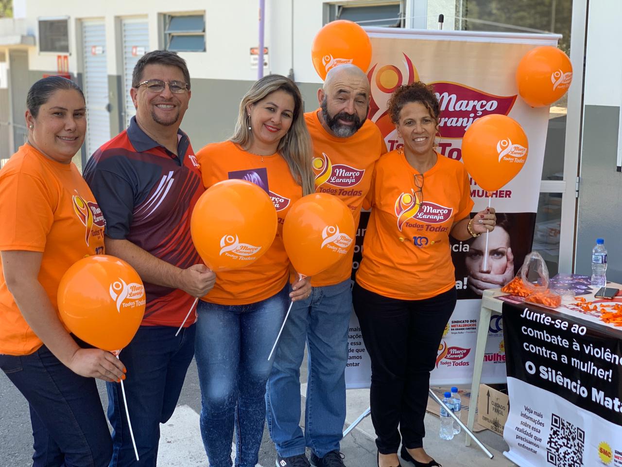 Hoje foi dia da Fermax receber a campanha Março Laranja - Todos por todas!