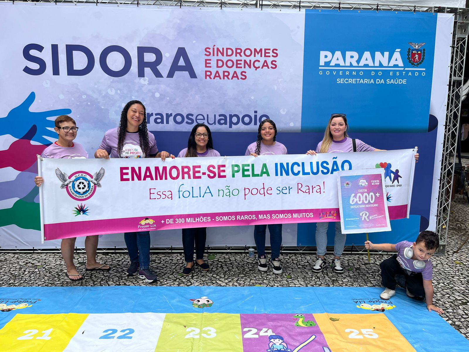 DEPARTAMENTO DA MULHER METALÚRGICA PARTICIPA DE CAMINHADA PELOS DIREITOS DAS PESSOAS PORTADORAS DE DOENÇAS E SÍNDROMES RARAS