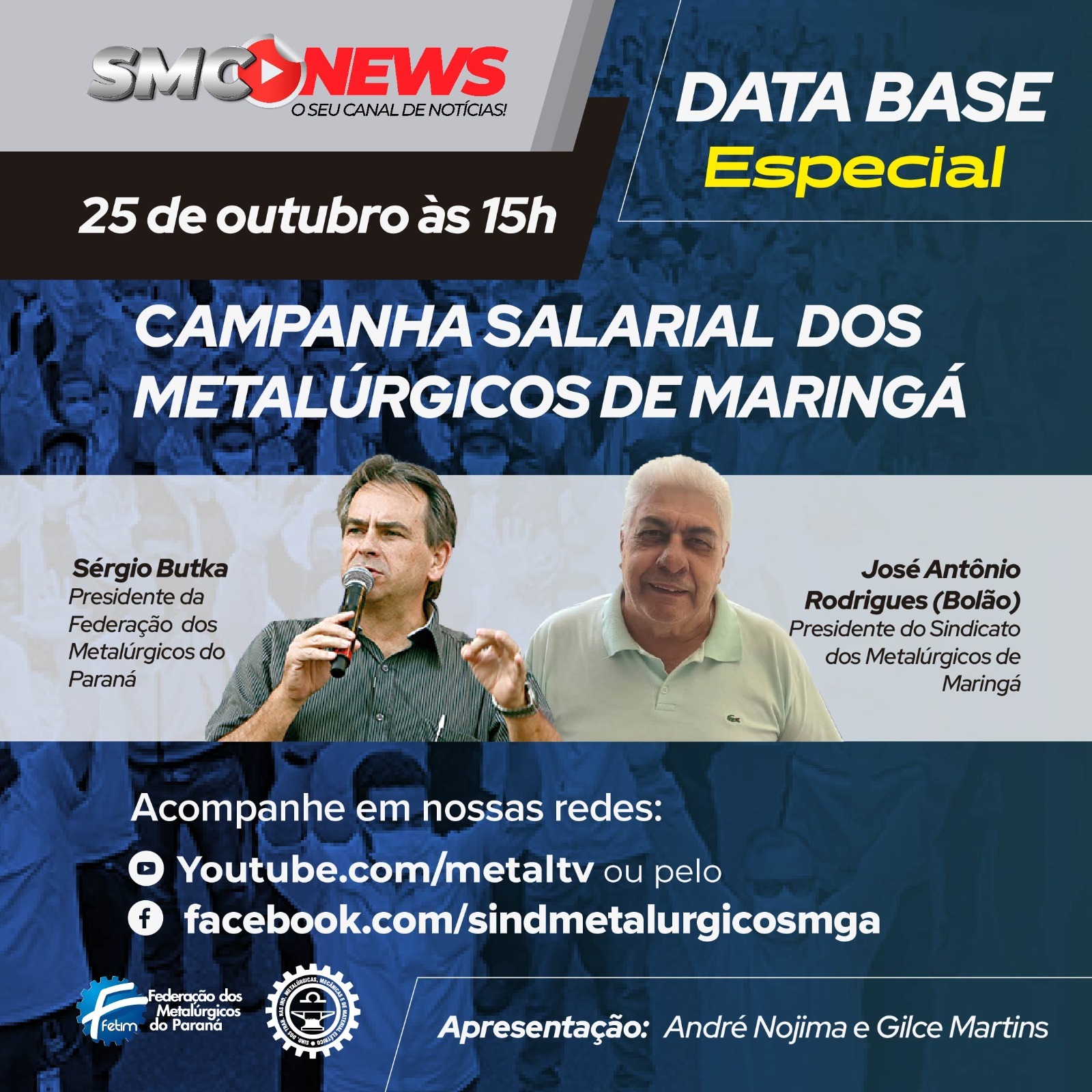 SMC News Data-Base Especial destaca luta dos metalúrgicos de Maringá