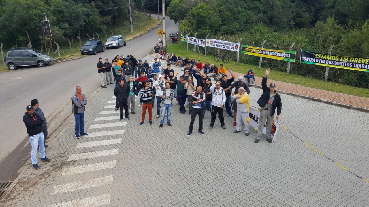 A1 Engenharia: Metalúrgicos iniciam greve pelo acordo salarial e contra tratamento diferenciado