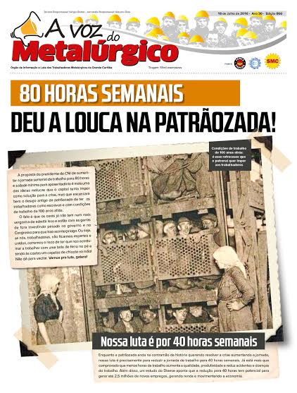 Confira a nova edição do Voz do Metalúrgico!