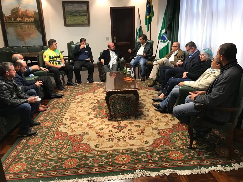 Em reunião com reitor da UFPR, SMC e Força-PR reforçam solidariedade a luta em defesa da Educação Pública