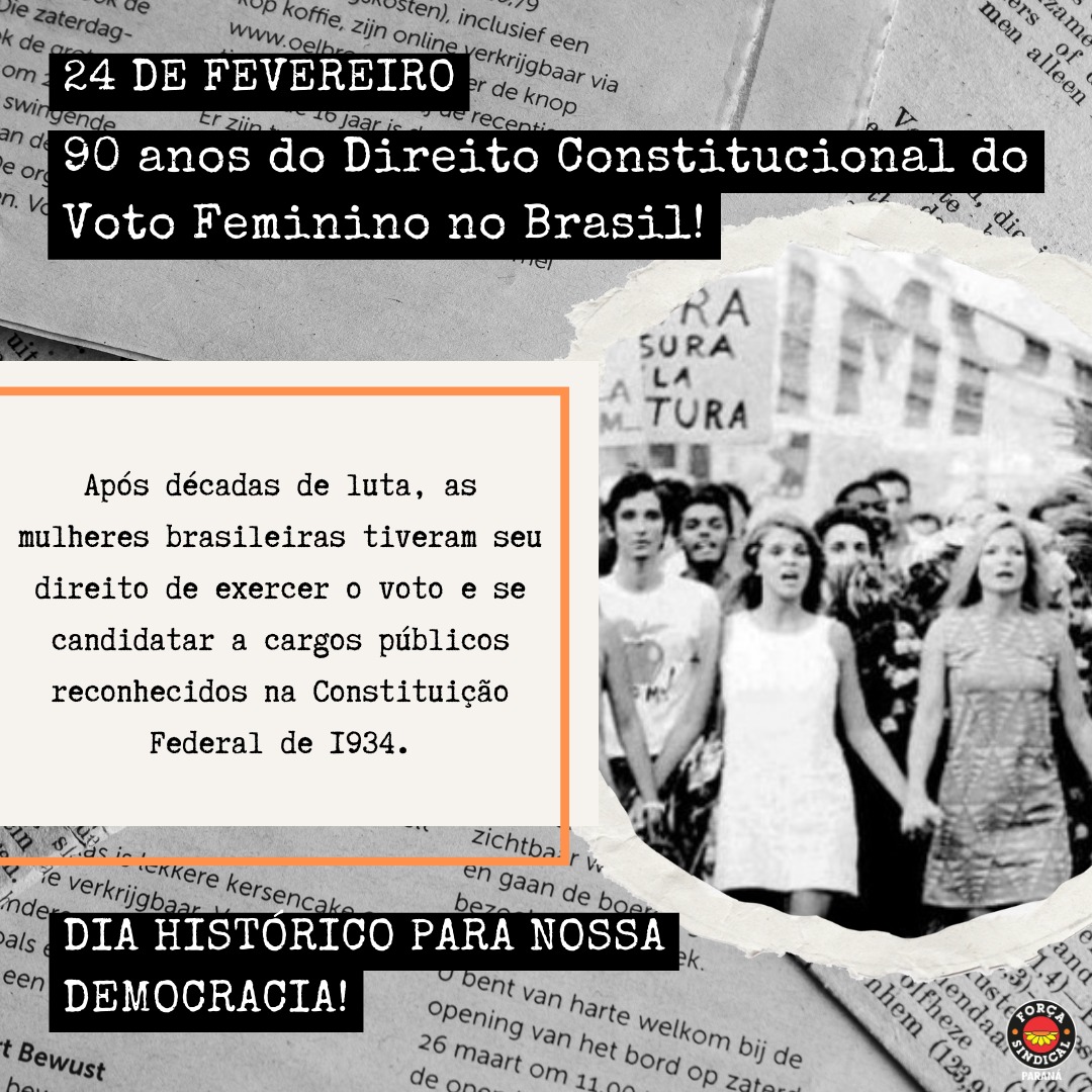 MULHERES NAS URNAS: 90 ANOS DO DIREITO CONSTITUCIONAL DO  VOTO FEMININO NO BRASIL