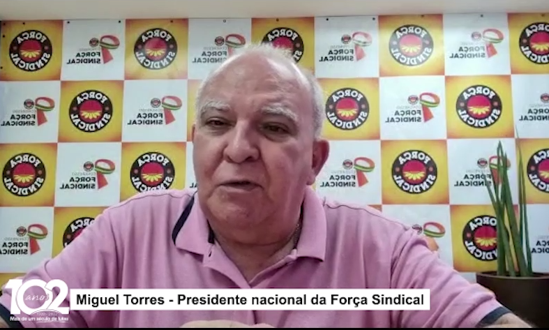 PRESIDENTE DA FORÇA SINDICAL E CNTM PARABENIZA OS 102 ANOS DO SMC