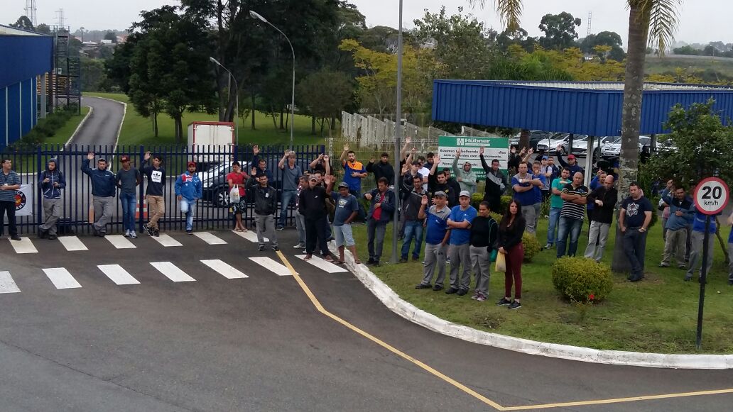 ATENÇÃO TRABALHADORES DA HÜBNER! NESTA SEXTA (08) TEM ASSEMBLEIA DE RATIFICAÇÃO DE PAUTA APROVADA
