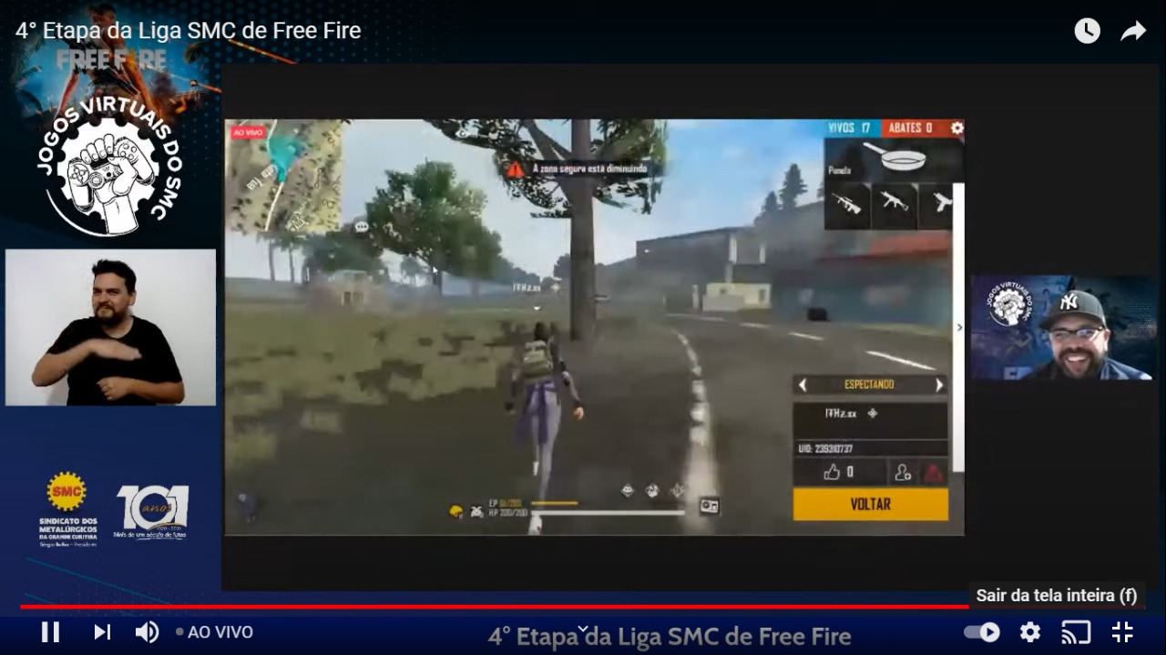 Tá afunilando! 1ª Liga SMC de Free Fire realiza 4 ª etapa