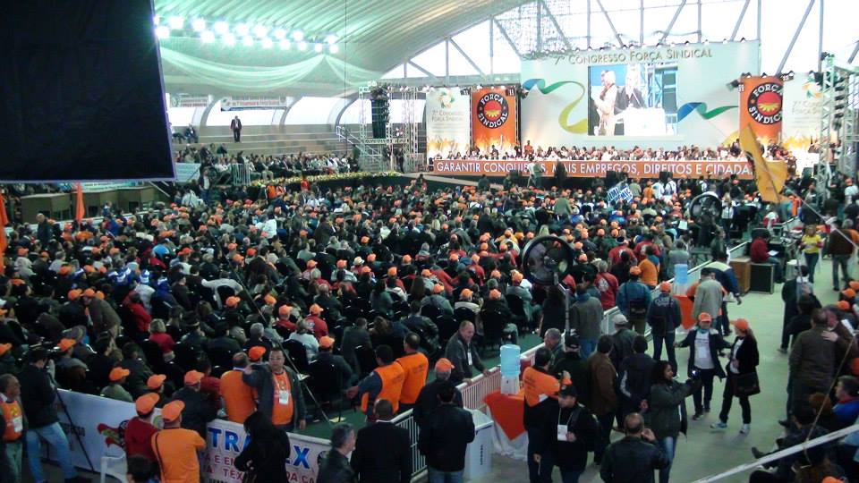 7 º Congresso Nacional da Força Sindical é aberto com anúncio de greve geral em 30 de agosto