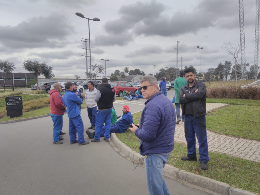 Seccional: Metalúrgicos em protesto pelo cumprimento da PLR