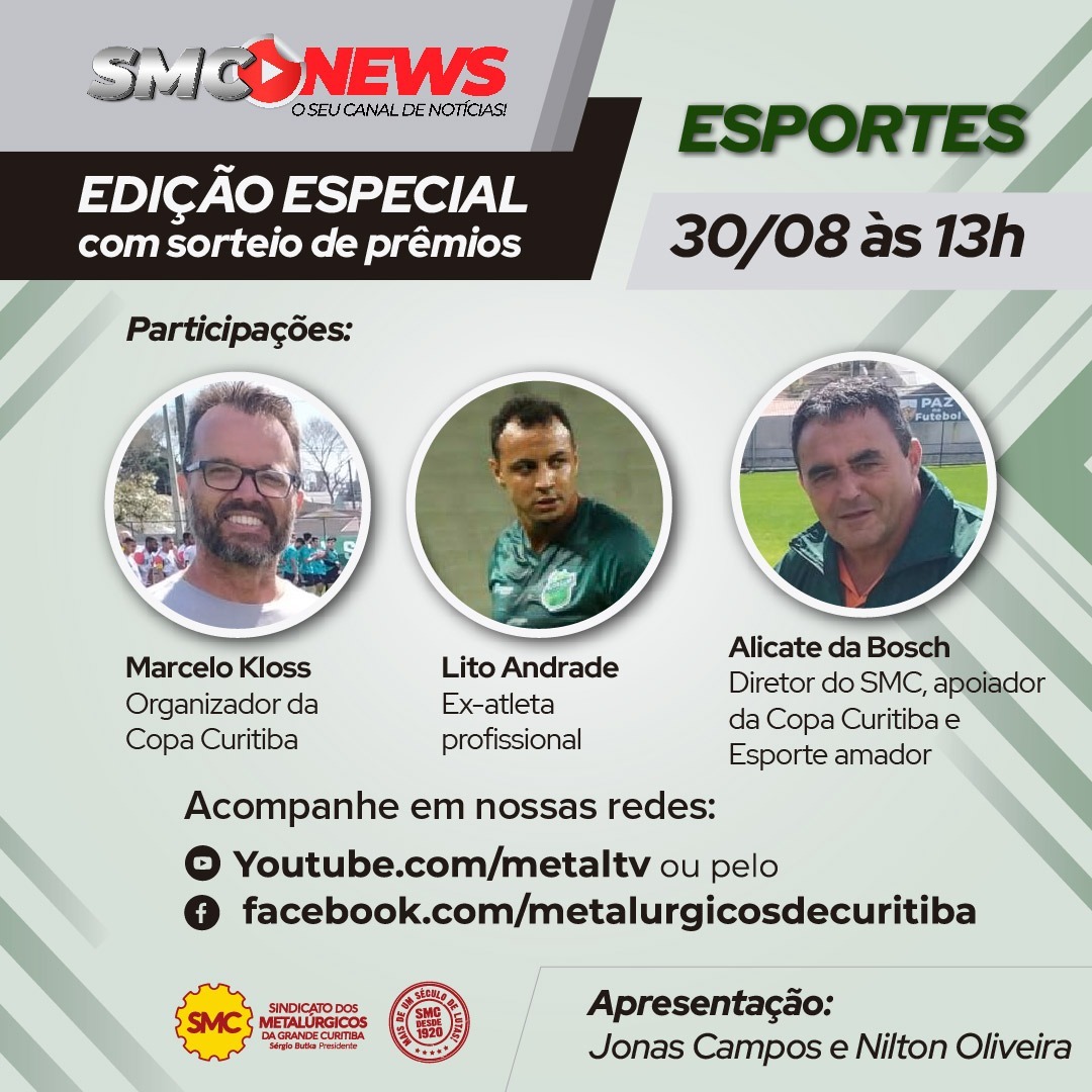 SMC NEWS ESPORTES DEBATE FUTEBOL AMADOR 