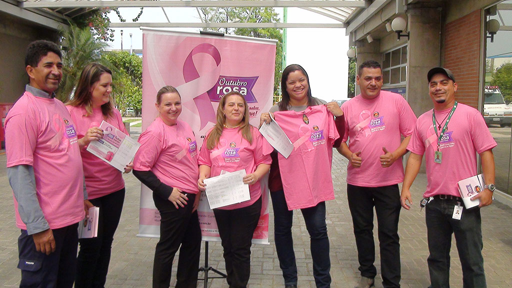 Outubro Rosa na Volvo: SMC leva campanha da Força PR para as empresas