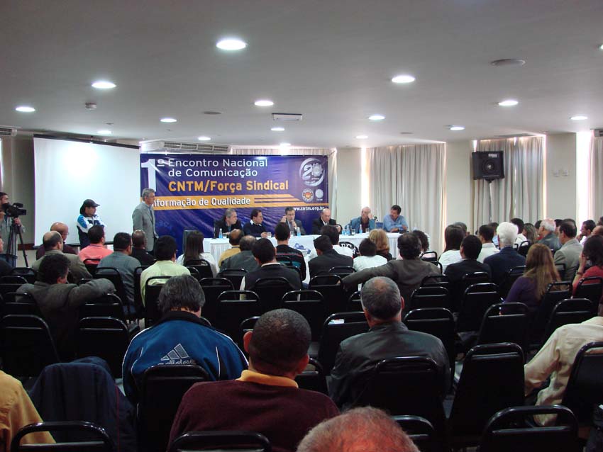 Sindicato participa de 1º Encontro Nacional de Comunicação da CNTM