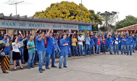 Trabalhadores da Haas conquistam PLR de R$ 3,5 mil