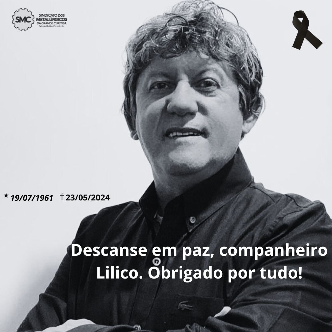 Descanse em paz, companheiro Lilico. Obrigado por tudo