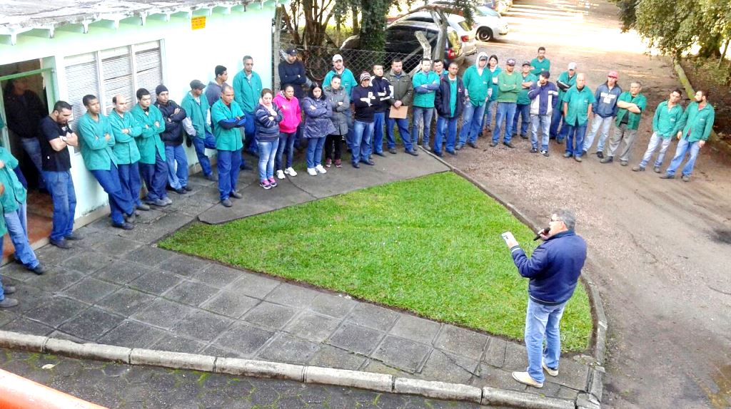 Metalúrgicos da Garra dão 48h para empresa resolver pendências