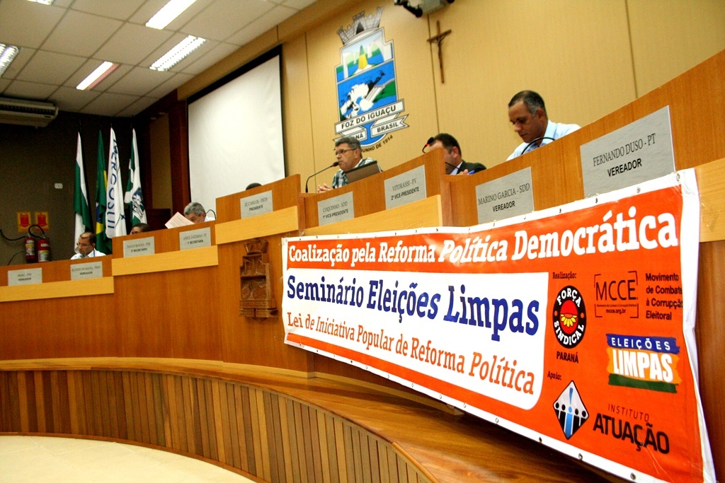 Em Foz do Iguaçu, Força Sindical intensifica luta pelo Eleições Limpas
