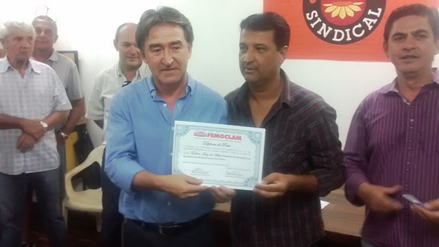 Diretor do SMC é empossado presidente da Associação dos Moradores da Vila Nossa Senhora da Luz
