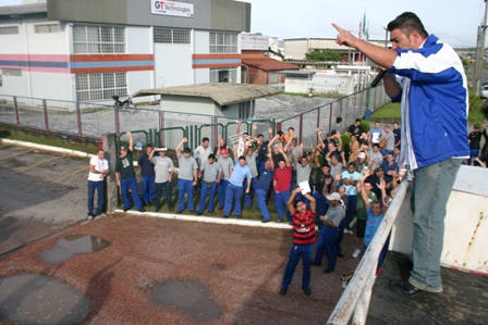 Protesto na Methal Company. Acordo fechado na Trox
