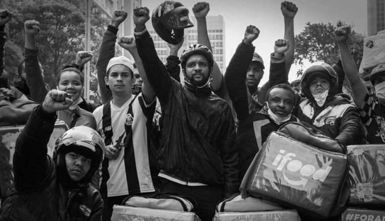 Maia discute projeto sobre contratação de entregadores por aplicativos