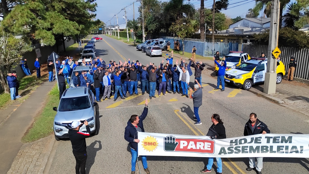 Maringá Soldas: Na luta pela PLR e data-base metalúrgicos entram em greve por tempo indeterminado