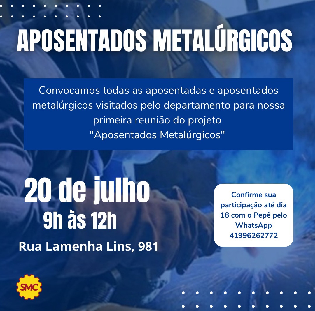 Amanhã tem a primeira reunião dos 