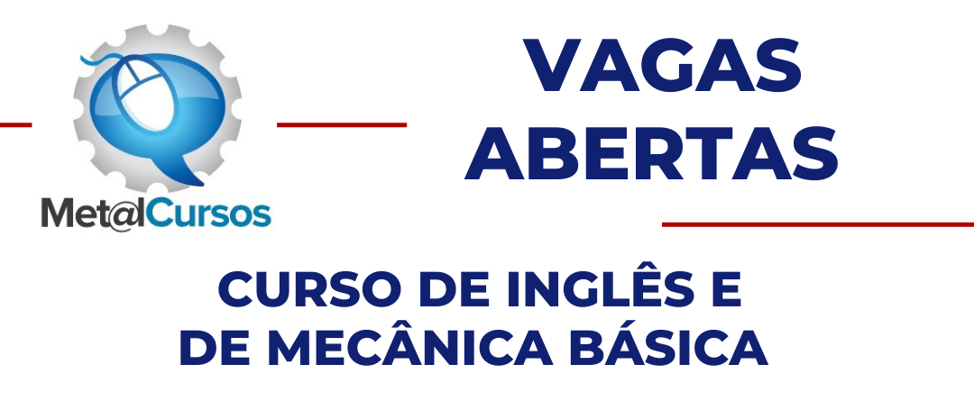 MetalCursos: Faça sua inscrição para os Cursos do SMC!