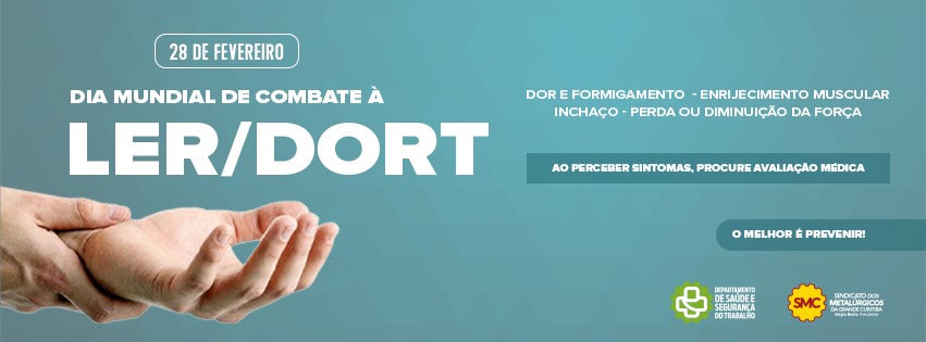 Dia Mundial de Combate à LER/DORT 2025 - 28 de fevereiro 