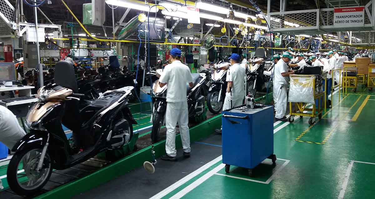 Honda investe R$ 500 milhões na fábrica de motos de Manaus