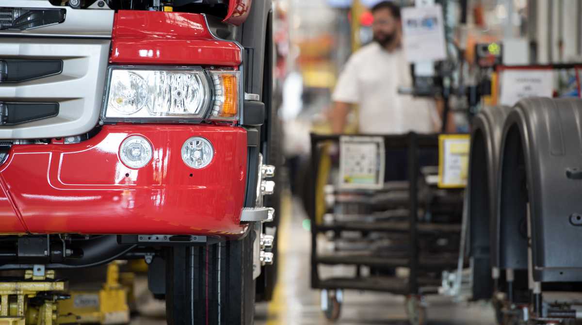 Produção de caminhões cresce 13,5% no 1º bimestre
