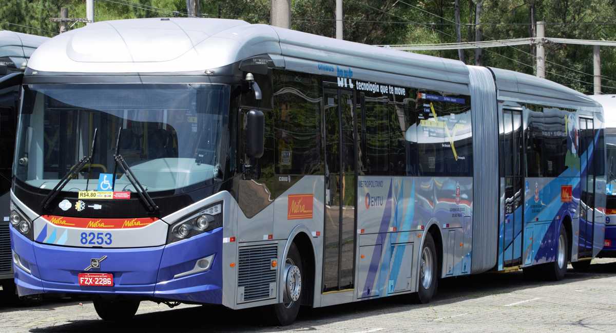 Metra incorpora 25 ônibus articulados Volvo à frota