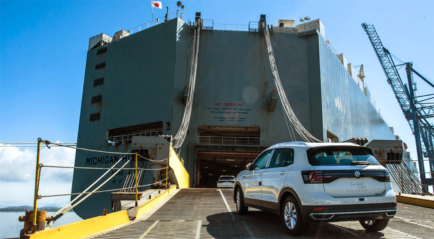 Volkswagen inicia exportações do T-Cross para a África