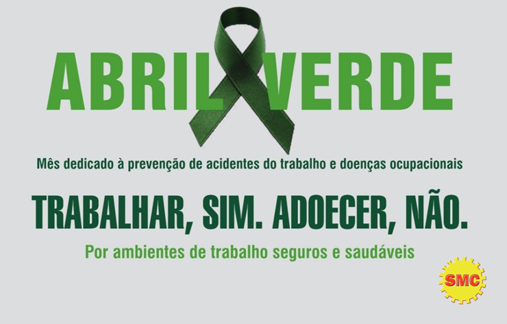 Abril Verde: mês de prevenção, segurança e saúde no trabalho