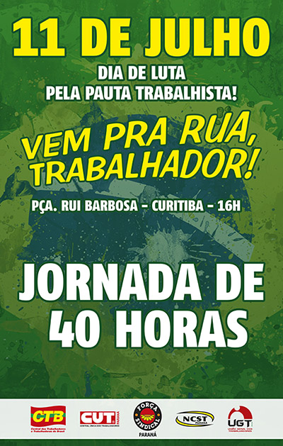Protesto do dia 11 pega fogo na categoria
