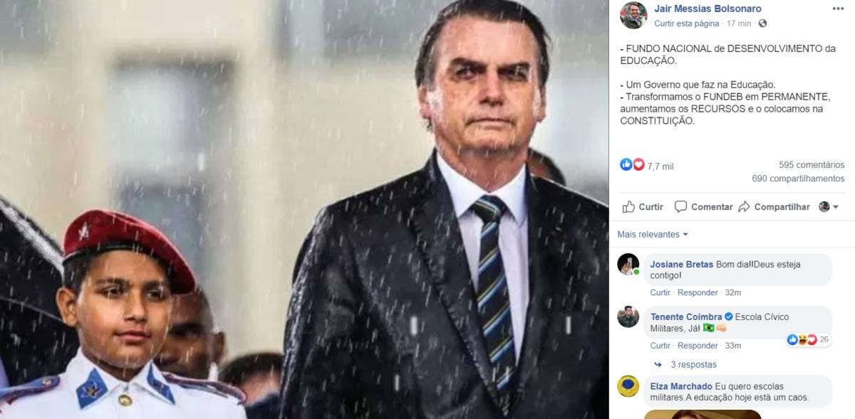 Derrotado na Câmara, Bolsonaro tenta lucrar politicamente com aprovação do Fundeb nas redes