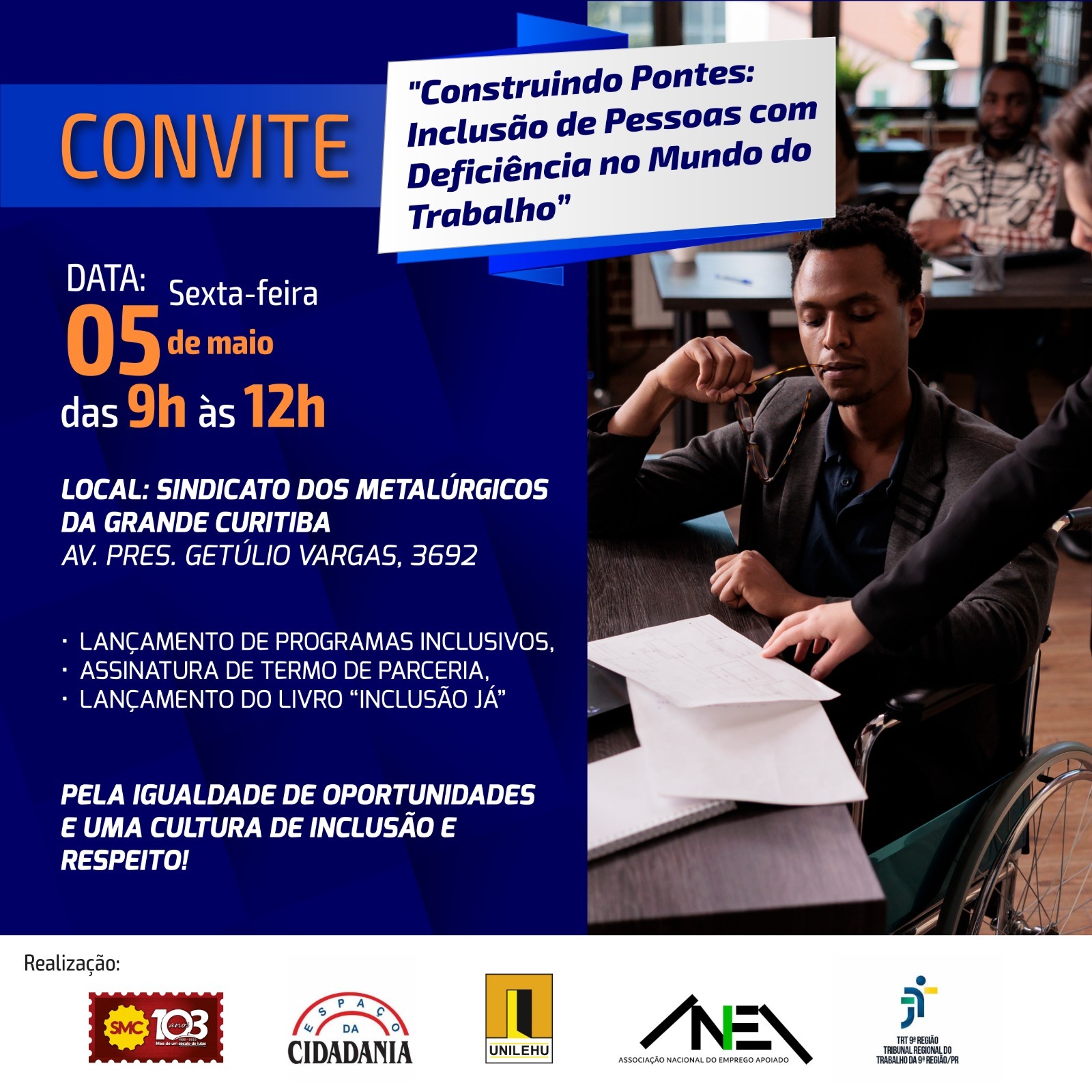 Participe do evento 