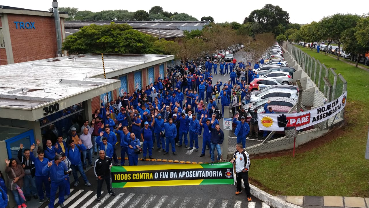 Metalúrgicos da Trox autorizam SMC iniciar negociação pela PLR 2019
