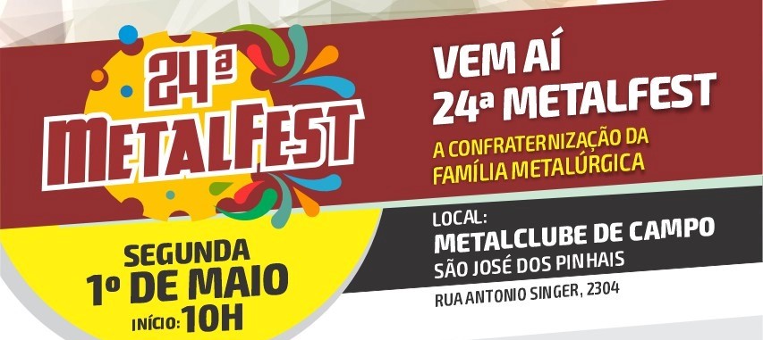 GRUPO TALAGAÇO E OSWALDIR&AMIGOS: CONFIRA OS SHOWS DA METALFEST E VENHA SE DIVERTIR