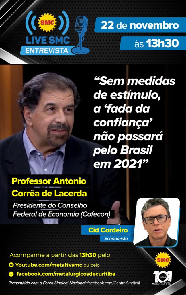 Live SMC: Sem medidas de estímulo, a ‘fada da confiança’ não passará pelo Brasil em 2021